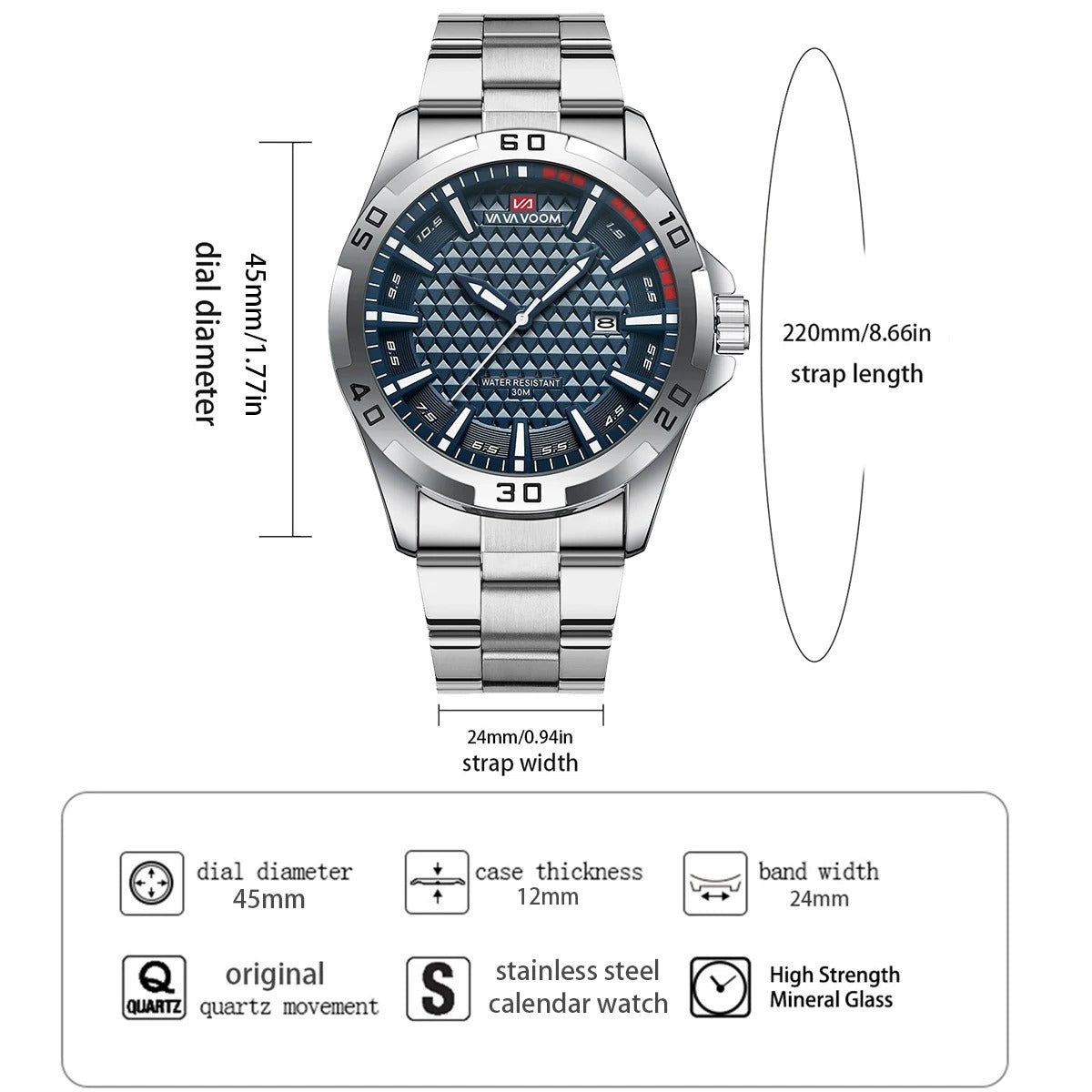 Naviforce Chronos – Strong Presence and Commanding Style